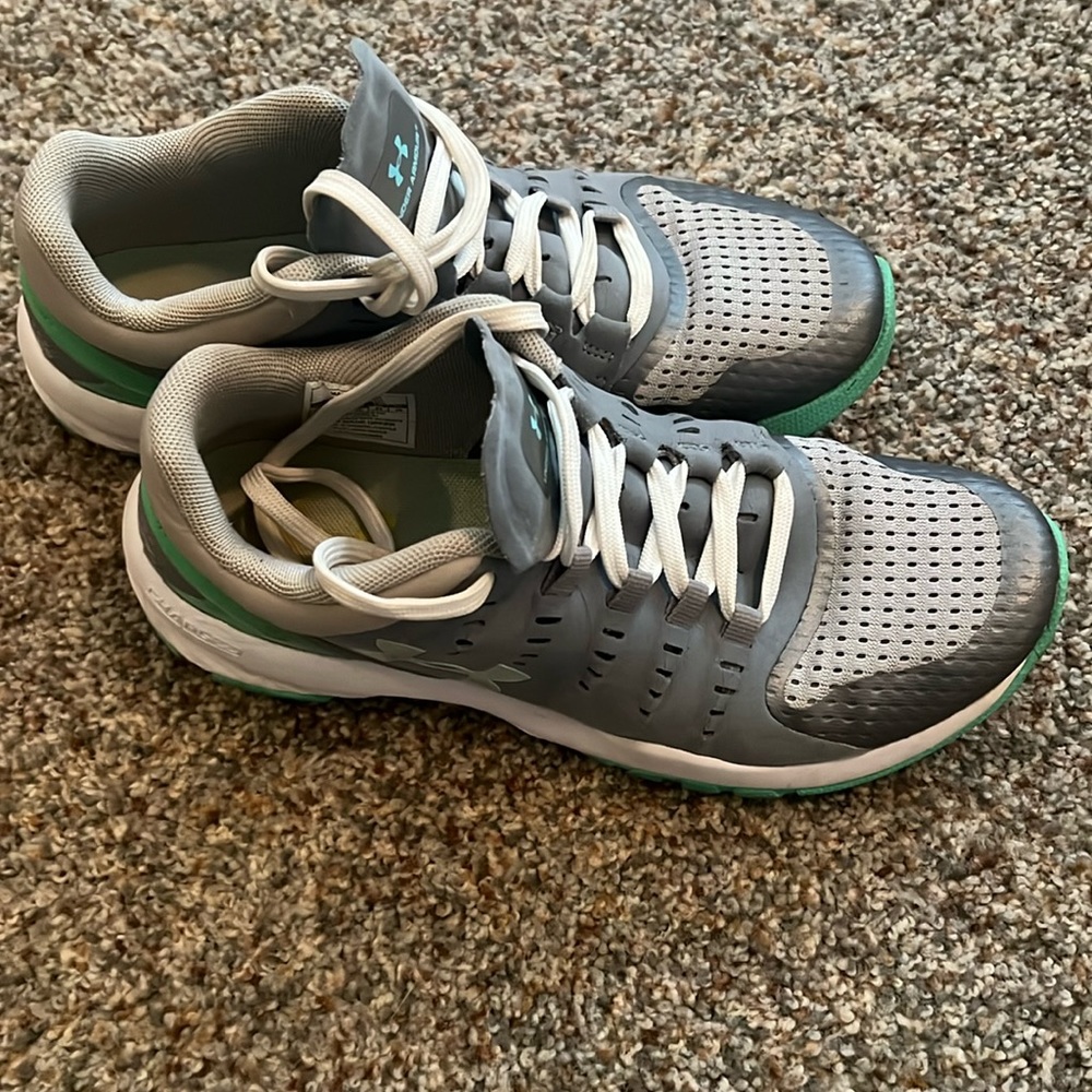 Under Armour charged running shoes